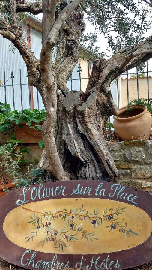 L'Olivier Sur La Place La Rochegiron Екстер'єр фото